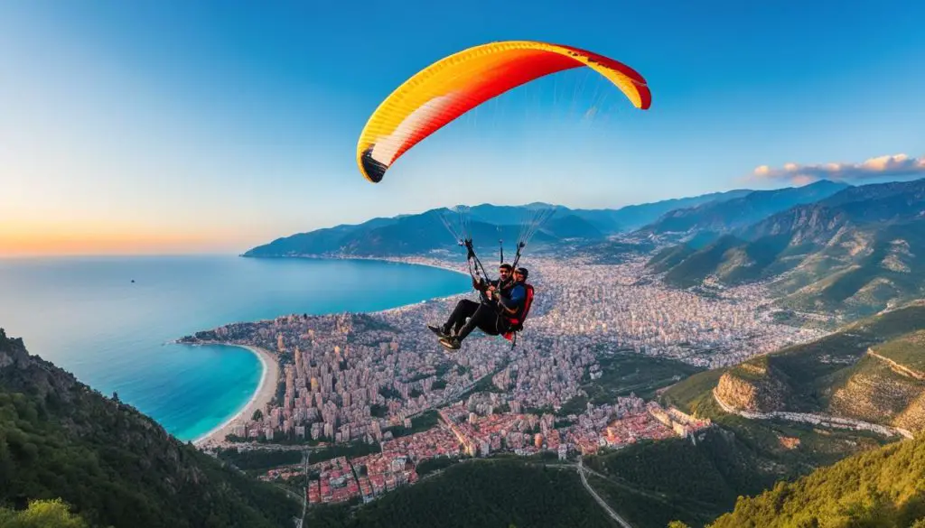 paragliding alanya